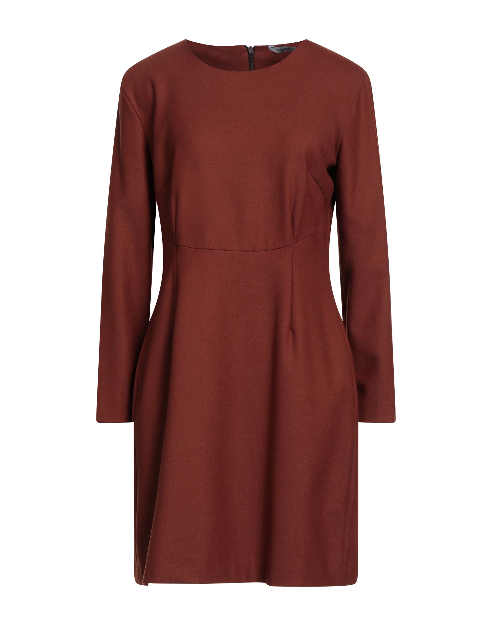 CALIBAN Mini-kleid Damen Lederfarben von CALIBAN