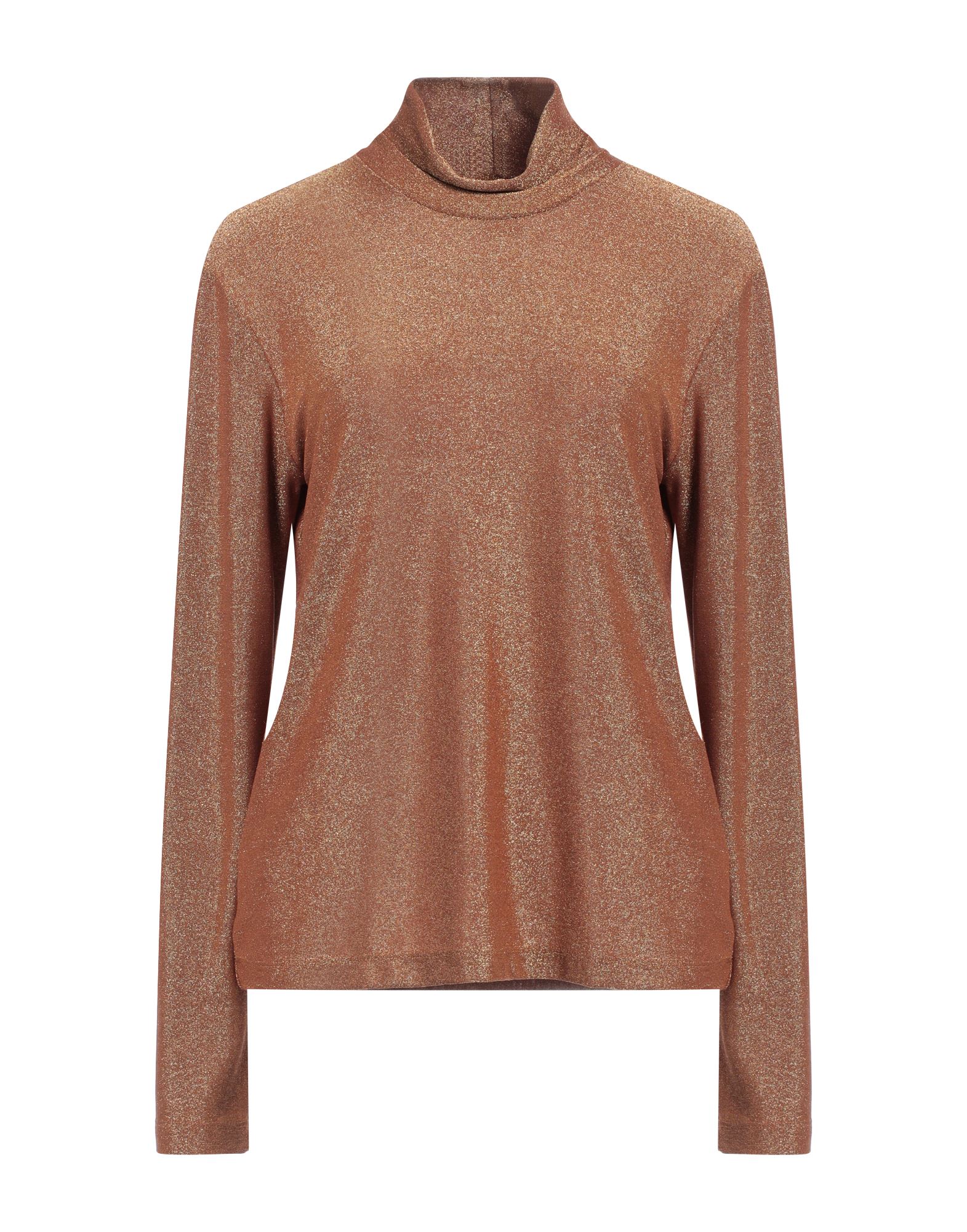 CALIBAN Rollkragenpullover Damen Kupfer von CALIBAN