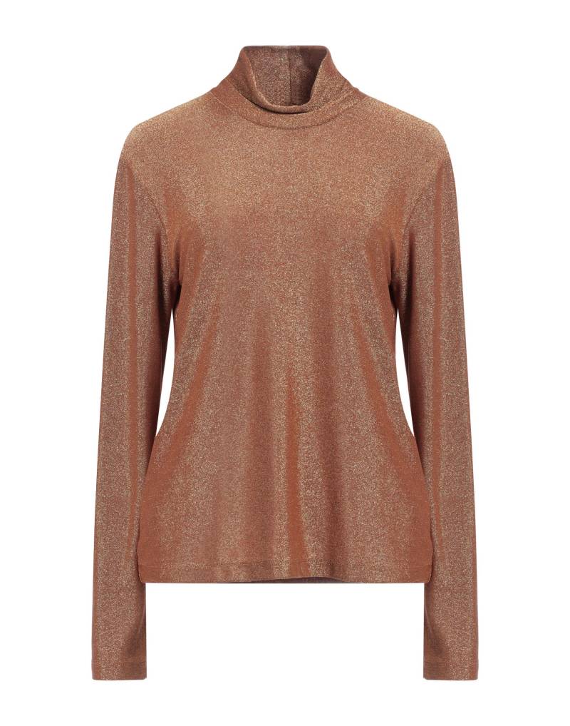 CALIBAN Rollkragenpullover Damen Kupfer von CALIBAN