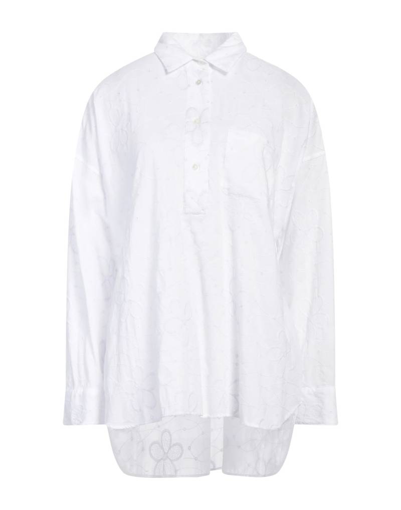 CALIBAN Top Damen Weiß von CALIBAN