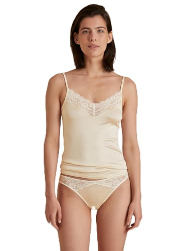 CALIDA 100% Nature Romance Spaghetti-Top, Cradle to Cradle Certified® Damen von CALIDA