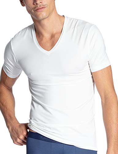 CALIDA Circular Day T-Shirt, V-Neck, Cradle to Cradle Certified® Herren von CALIDA