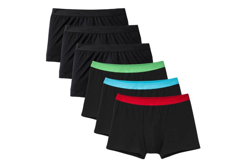 CALIDA Boxer Herren Boxershort 6er Pack Baumwolle (Packung, 6er Pack) von CALIDA