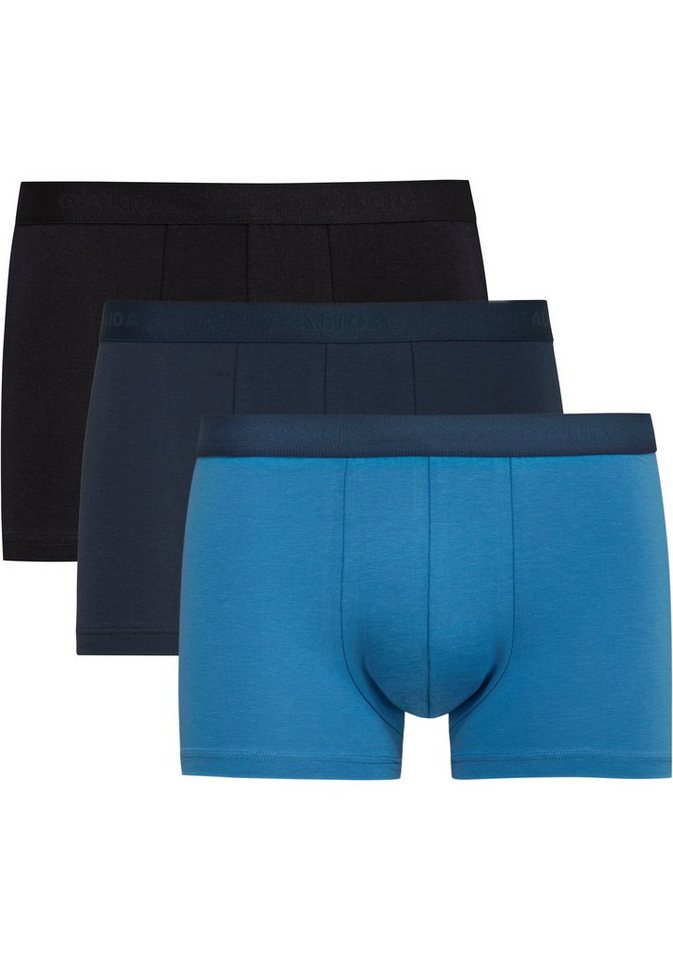 CALIDA Boxershorts Natural Benefit (3er Pack) Single Jersey-Qualität, elastisch von CALIDA