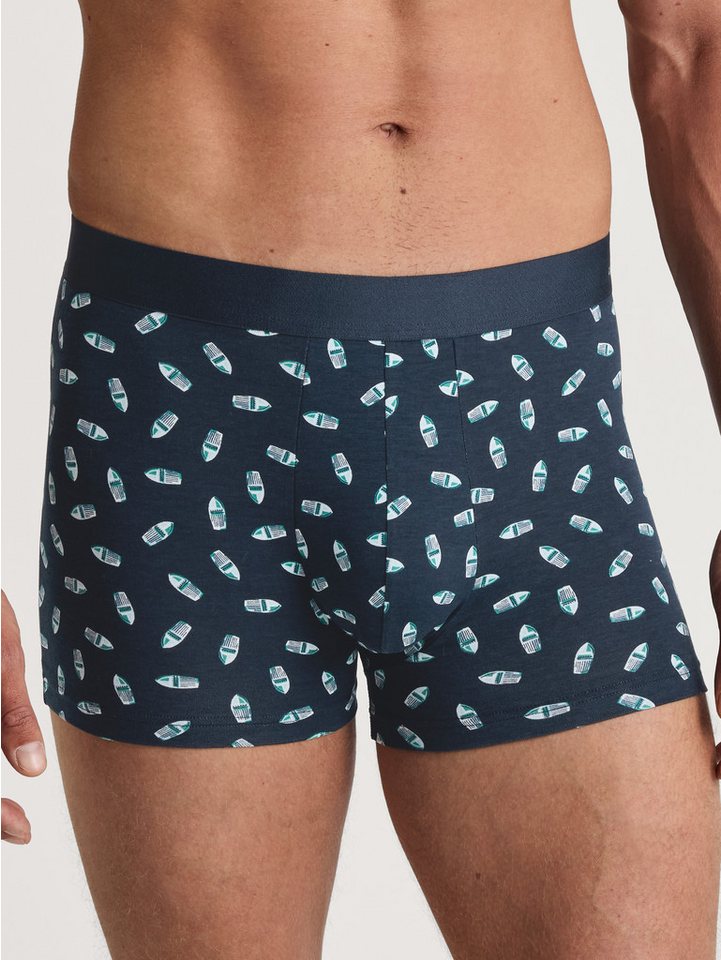 CALIDA Boxershorts Cotten Code Design mit weichem Elastikbund von CALIDA