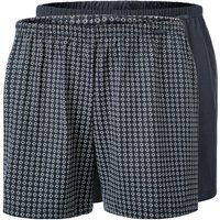 CALIDA Herren Boxershorts blau Baumwolle Gemustert,unifarben von CALIDA