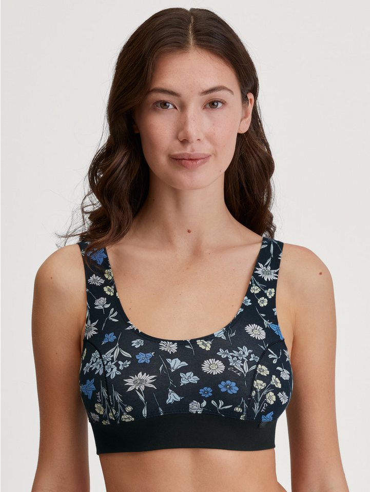 CALIDA Bustier Elastic Trend Baumwollmix, Single Jersey Qualität, elastisch, bequem, sportlich von CALIDA