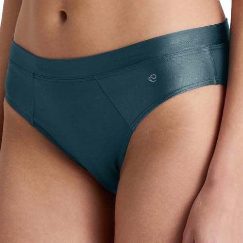 CALIDA Cate Slip Damen, mit Satin-Blende, besonders weich, femininer Look von CALIDA