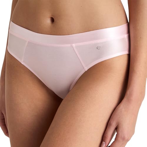 CALIDA Cate Slip Damen, mit Satin-Blende, besonders weich, femininer Look von CALIDA