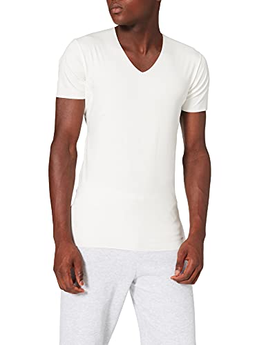 CALIDA Circular Day T-Shirt mit Clean Cut Herren, V-Ausschnitt, temperaturausgleichend von CALIDA
