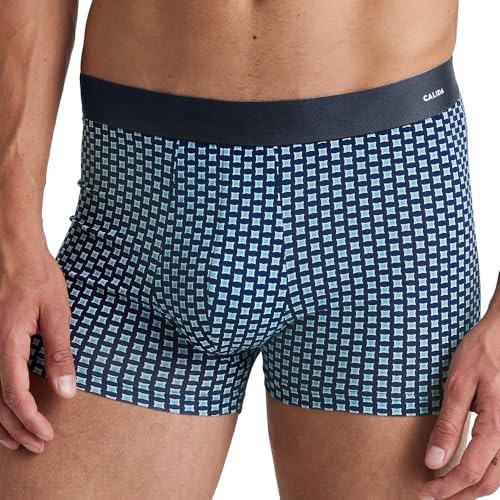 CALIDA Cotton Code Design Boxershorts Herren, weicher Elastikbund, Single Jersey, ohne Eingriff von CALIDA