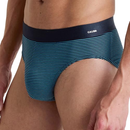 CALIDA Cotton Code Design Slip Herren, weicher Elastikbund, Single Jersey, ohne Eingriff von CALIDA