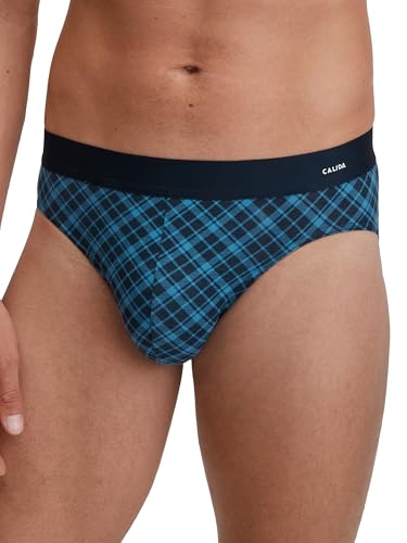 CALIDA Cotton Code Design Slip Herren, weicher Elastikbund, Single Jersey, ohne Eingriff von CALIDA