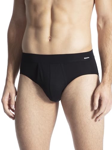 CALIDA Cotton Code Slip, Komfortbund mit Eingriff Herren, mit überzogenem Bund von CALIDA