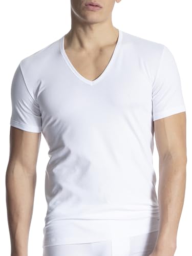 CALIDA Cotton Code T-Shirt Herren, mit V-Ausschnitt von CALIDA