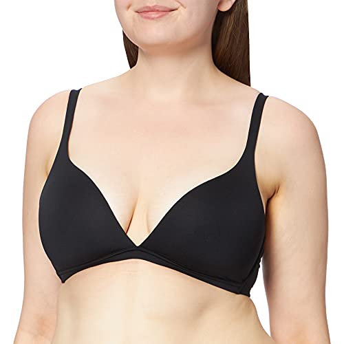 CALIDA Damen Eco Sense Dreieck BH, Schwarz, 75A EU von CALIDA