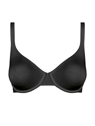 CALIDA Damen BH Sensitive, Schwarz aus Polyamid und Elastan, perfekte Passform durch dreilagige Mikrofaser, Größe: 70B CALIDA Damen BH Sensitive, Schwarz aus Polyamid und Elastan, perfekte Passform durch dreilagige Mikrofaser, Größe: 70B von CALIDA