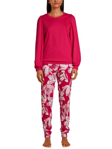 CALIDA Blooming Nights Bündchen-Pyjama Damen von CALIDA