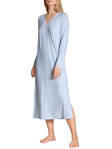 CALIDA Elegant Dreams Langarm-Nachthemd Damen, Länge 120cm, mit Spitzendetails, weich & fließend CALIDA Elegant Dreams Langarm-Nachthemd Damen, Länge 120cm, mit Spitzendetails, weich & fließend von CALIDA