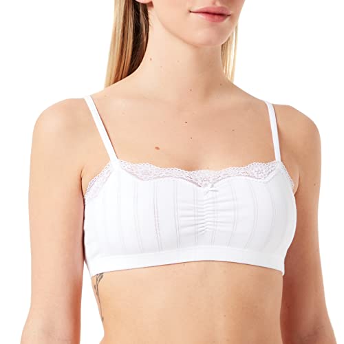 CALIDA Etude Toujours Bustier Damen, aus hochwertiger Supima-Baumwolle, mit feinem Nadelzug von CALIDA