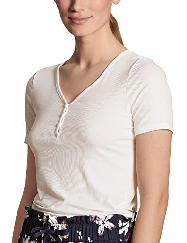 Calida Damen Favourites Top, Star White, 36-38 von CALIDA