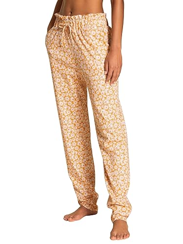 Calida Damen Favourites Sunflower Hose, Blickdicht, Honeycomb Yellow, 44-46 von CALIDA