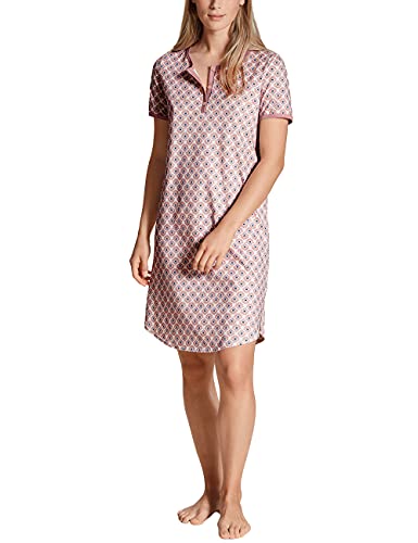 CALIDA Damen Lovely Nights Nachthemd Kurzarm Pyjamaoberteil, Rose Bud, 44-46 EU von CALIDA