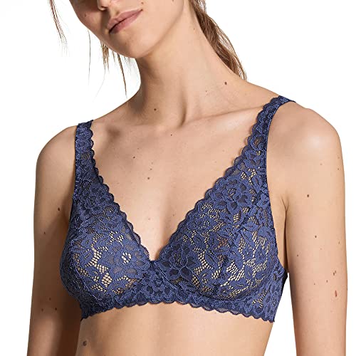 CALIDA Damen Natural Comfort Lace BH, Cobalt Blue, C EU von CALIDA