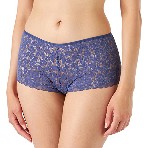 Calida Damen Natural Comfort Lace Slip, Cobalt Blue, 32-34 von CALIDA