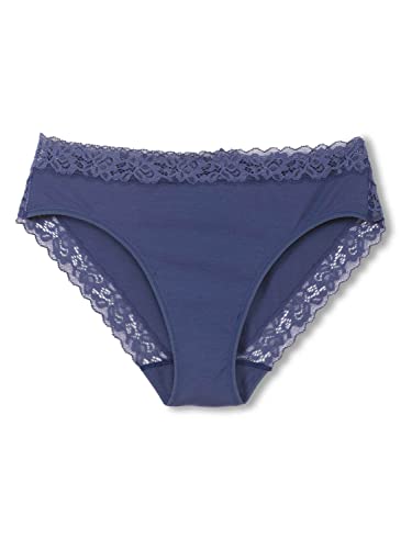 Calida Damen Natural Comfort Lace Slip, Cobalt Blue, 48-50 von CALIDA