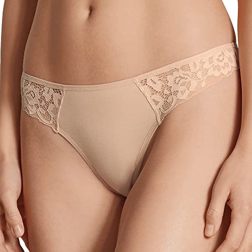 CALIDA Natural Comfort Lace String, Low Cut Damen von CALIDA