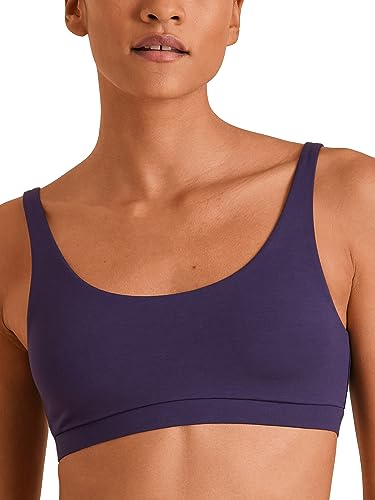 CALIDA Damen Bustier Natural Skin, BH, Unterwäsche, Violett, aus Tencel von CALIDA