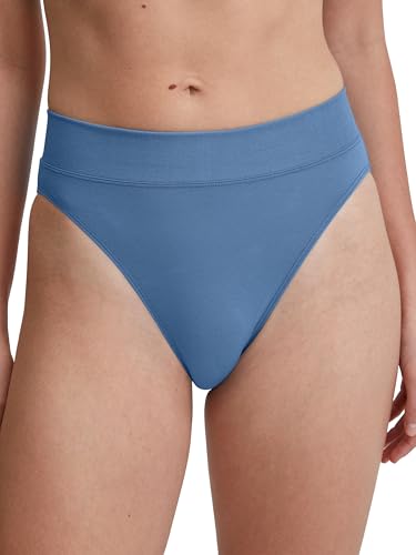 CALIDA Elastic Slip Damen, mit breitem Softbund, High Waist, natürlich atmungsaktive und weiche Single Jersey-Qualität von CALIDA