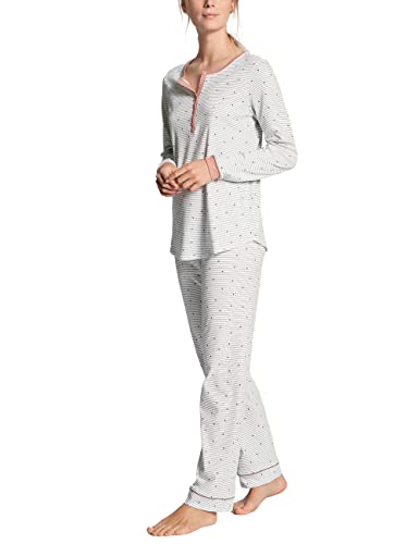 CALIDA Damen Sweet Dreams Pyjamaset, Rose Bud, 52-54 EU von CALIDA