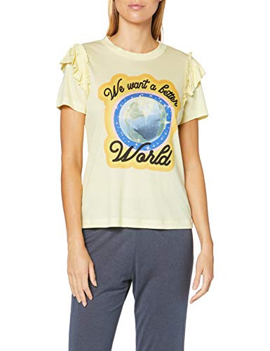 Calida Damen Viktor & ROLF Pyjamaoberteil, Wax Yellow, 48-50 von CALIDA