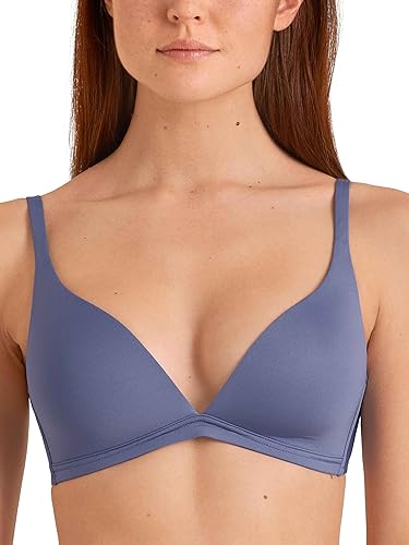 Calida Damen Eco Sense BH, Blickdicht, Twilight Purple, 80A von CALIDA