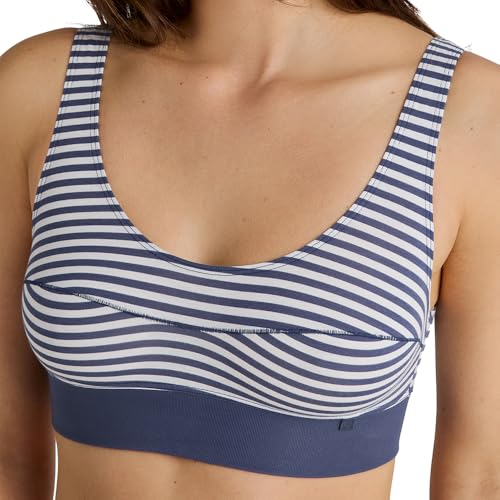 CALIDA Elastic Bustier Damen, mit breitem Softbund, natürlich atmungsaktive und weiche Single Jersey-Qualität von CALIDA