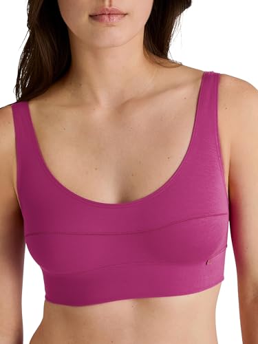 CALIDA Elastic Bustier Damen, mit breitem Softbund, natürlich atmungsaktive und weiche Single Jersey-Qualität von CALIDA