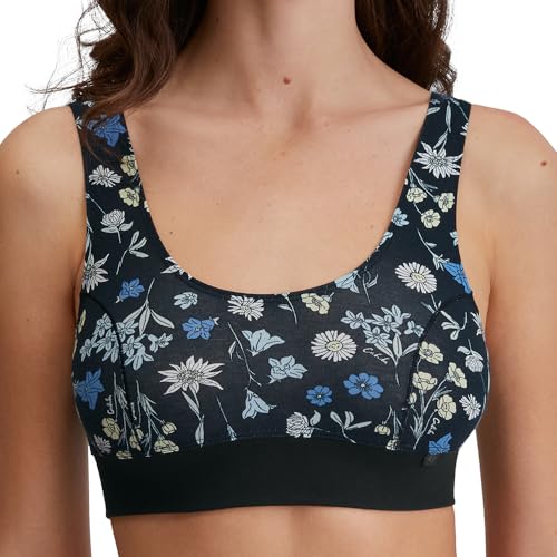 CALIDA Elastic Trend Bustier Damen, mit breitem Softbund, natürlich atmungsaktive und weiche Single Jersey-Qualität von CALIDA