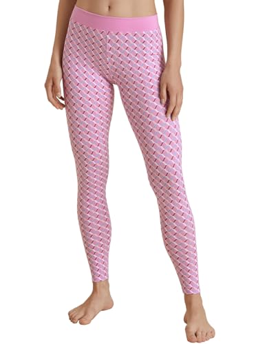 CALIDA Elastic Trend Leggings Damen, mit breitem Softbund, High Waist Yoga Leggings, natürlich atmungsaktive und weiche Single Jersey-Qualität von CALIDA