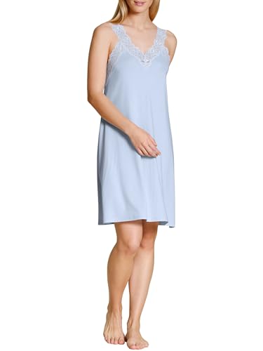 CALIDA Elegant Dreams Nachthemd, Länge 95cm Damen, Babydoll mit V-Ausschnitt, weich und fließend von CALIDA