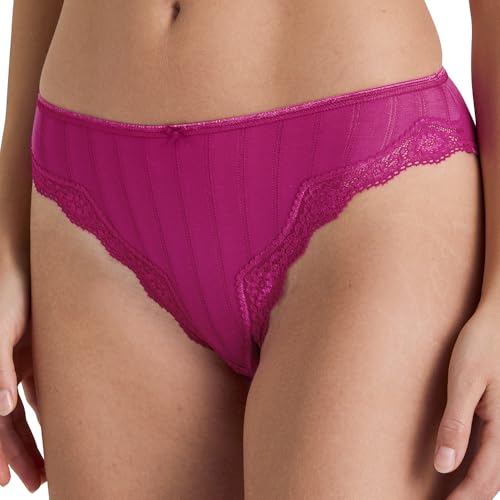 CALIDA Etude Toujours Slip Damen, Regular Cut, aus hochwertiger Supima-Baumwolle, mit feinem Nadelzug von CALIDA