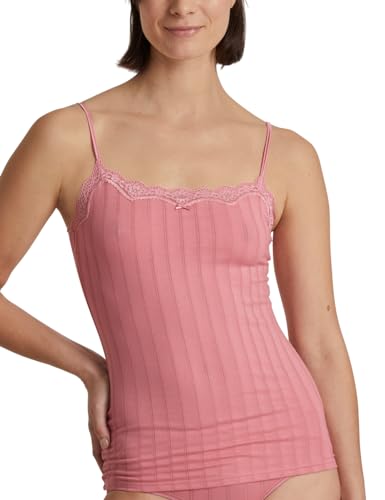CALIDA Etude Toujours Spaghetti-Top Damen, verstellbare Träger, edle Nadelstreifen-Optik, mit Swiss+Cotton-Gütesiegel von CALIDA