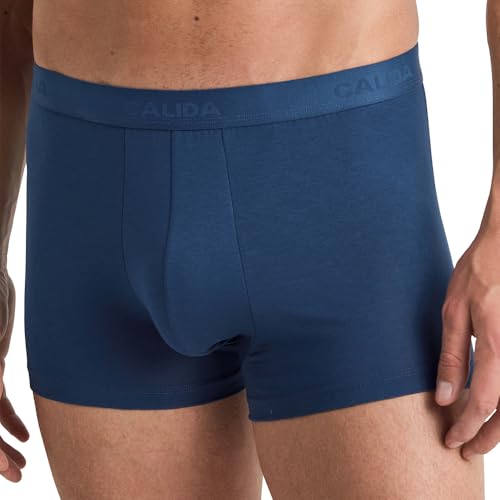 CALIDA Evolution Boxershorts Herren, Elastikbund, aus seidig-weicher PIMA-Baumwolle von CALIDA