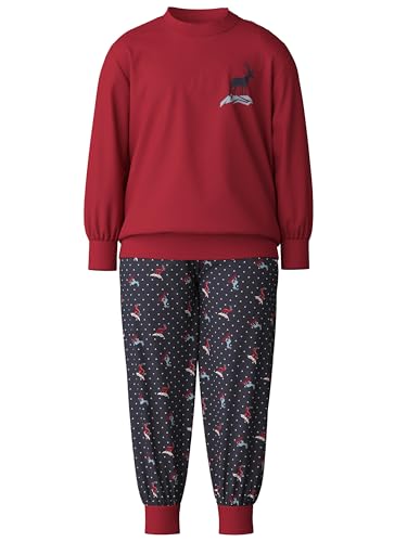 CALIDA Family & Friends Bündchen-Pyjama Kinder, aus 100% Bio-Baumwolle, mit weichen Rippbündchen an den Abschlüssen von CALIDA