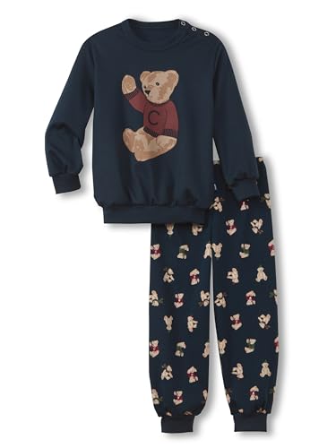 CALIDA Jungen Family & Friends Pyjamaset, Dark Sapphire, 80-86 EU von CALIDA