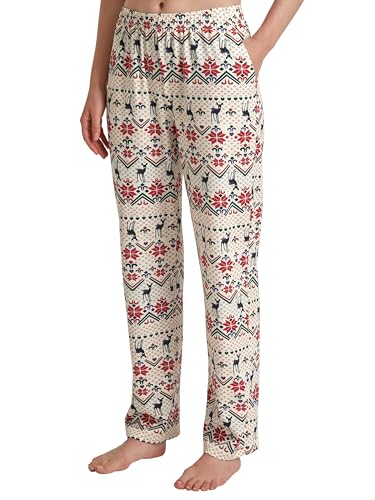 CALIDA Favourites Hose Damen, mit Seitentaschen, aus 100% Baumwolle von CALIDA