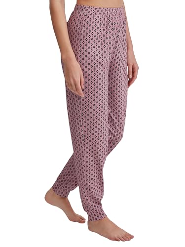CALIDA Favourites Pyjamahose mit Bündchen Damen, aus 100% Baumwolle, pflegeleicht, elastisch und formstabil, in Single Jersey von CALIDA