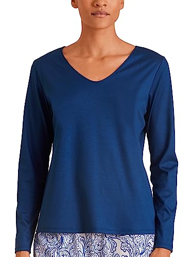 CALIDA Favourites Trend 1 Langarm-Shirt, V-Neck Damen von CALIDA