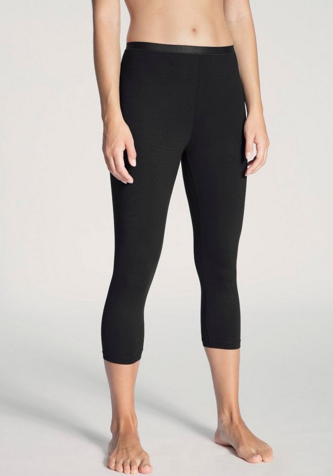 CALIDA Leggings Natural Comfort 3/4-Länge, Single Jersey Qualität, elastisch, pillingarm, weich von CALIDA